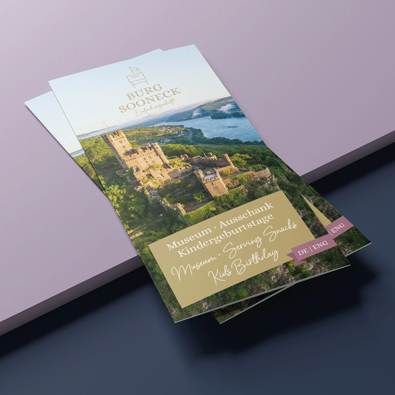 Imageflyer der Burg Sooneck