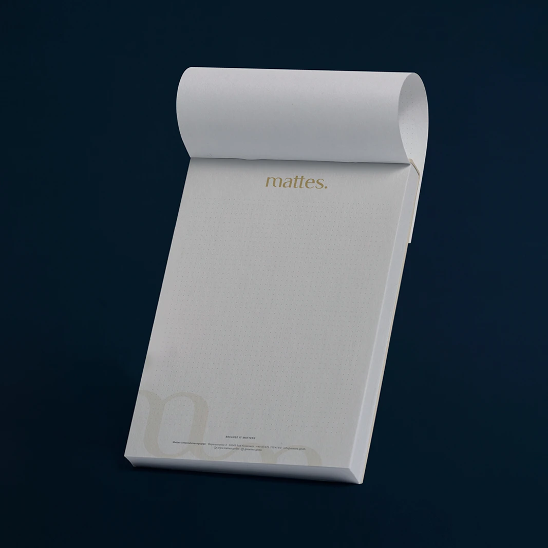Notizblock von Mattes