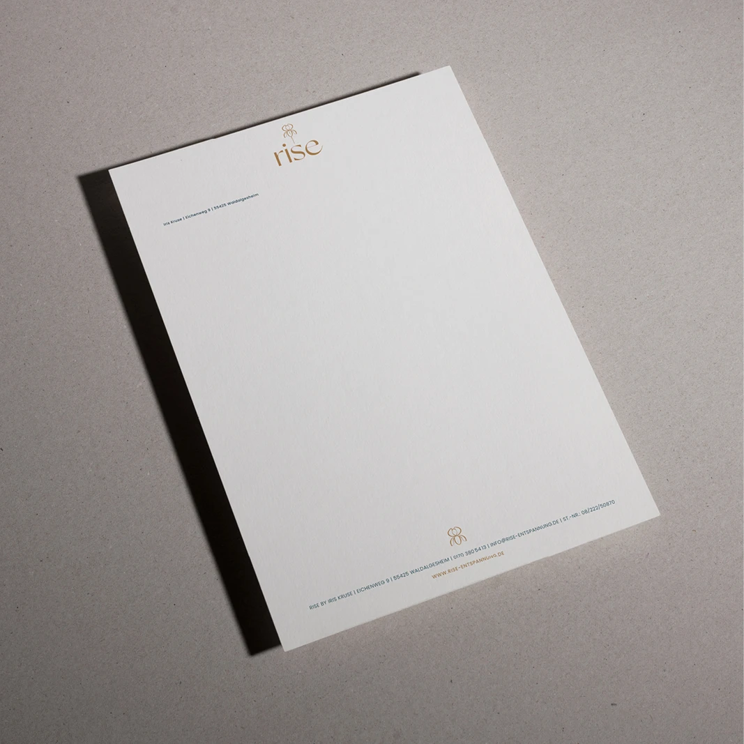 Briefpapier von Rise