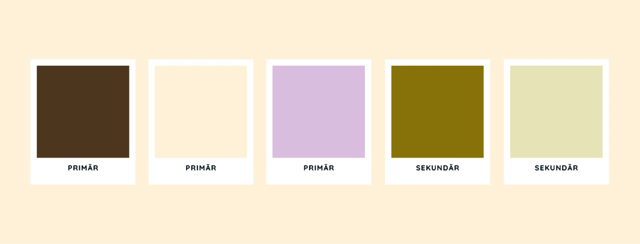 Farben des Corporate Designs von Glacielle