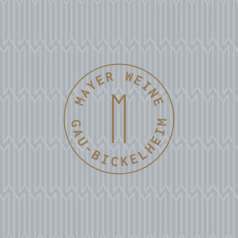 Rundes Logo des Weinguts David Mayer