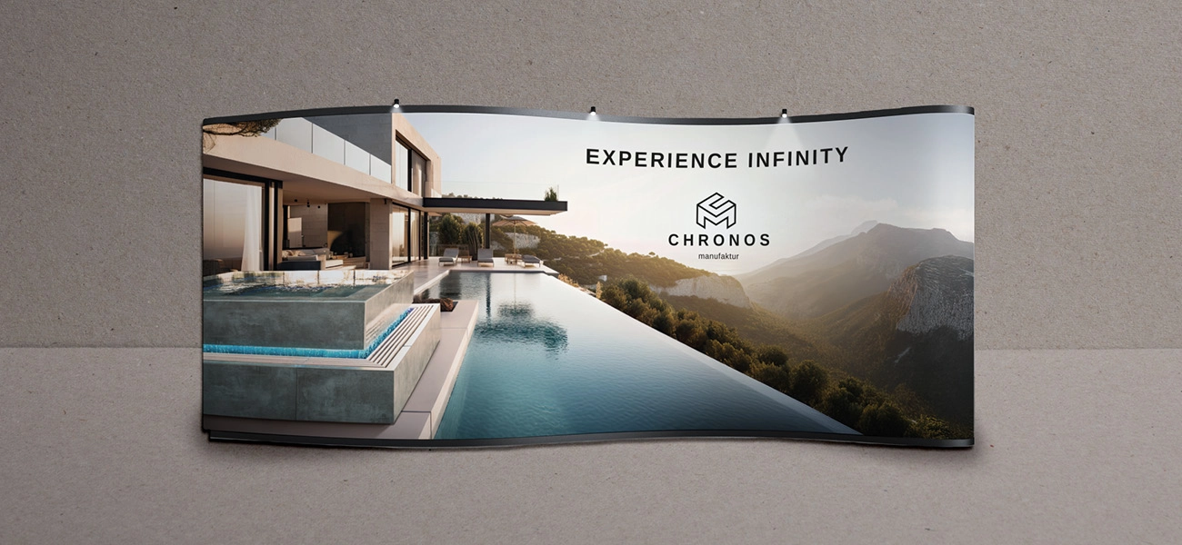 Messewand der Chronos Manufaktur